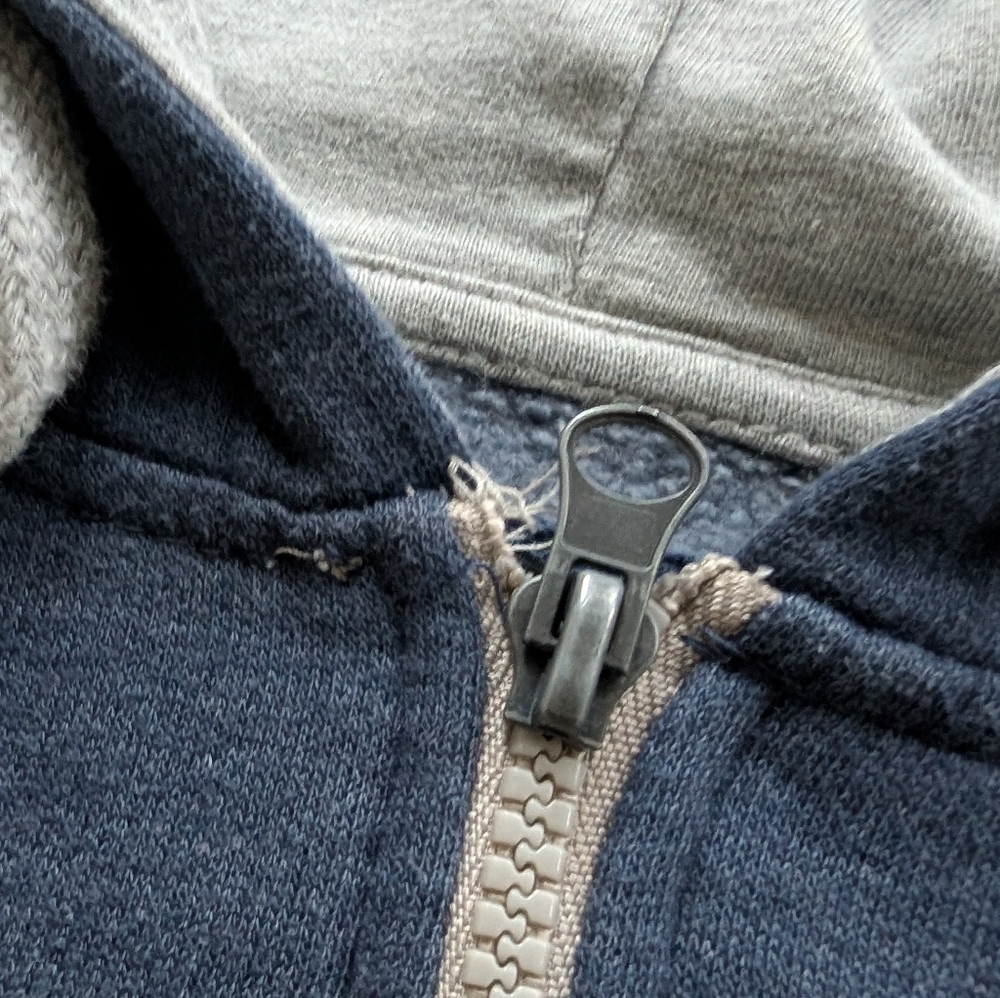 Men's Blue Hoodie - Medium - Picture 5 of 5